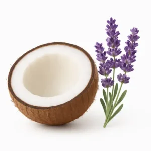 kókusz és levendula