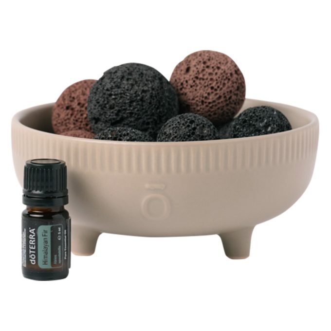 doterra Lávaköves passzív párologtató és Himalájai jegenyefenyő