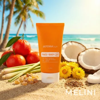 doTERRA sun ásványi fényvédő krém arcra és testre