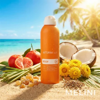 dōTERRA sun ásványi fényvédő spray testre