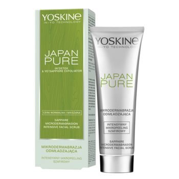 Yoskine Japan Pure zafír intenzíven simító arcradír