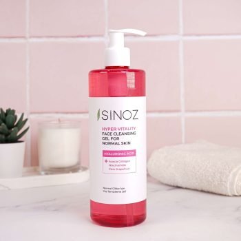 SiNOZ Hyper Vitality arctisztító gél normál bőrre