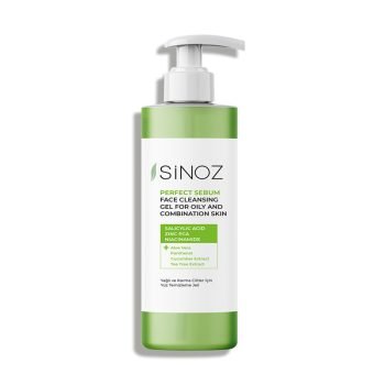 SiNOZ Perfect Sebum arctisztító gél kombinált és zsíros bőrre