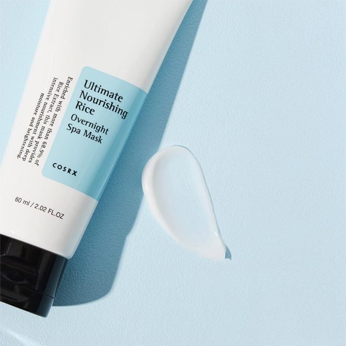 COSRX Rice Overnight Spa Mask – 3 az 1-ben éjszakai rizses maszk koreai