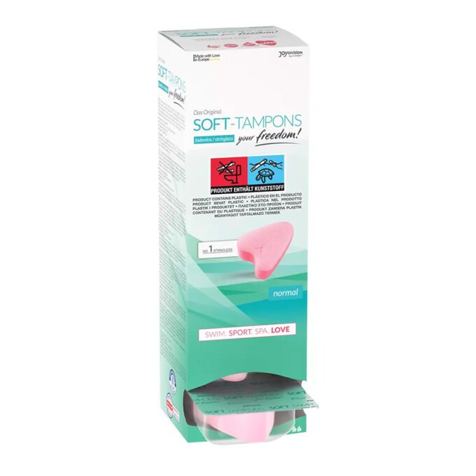 Joydivision Soft-Tampons Normal – 10 db – Diszkrét, Kényelmes és Ergonómikus tamponok