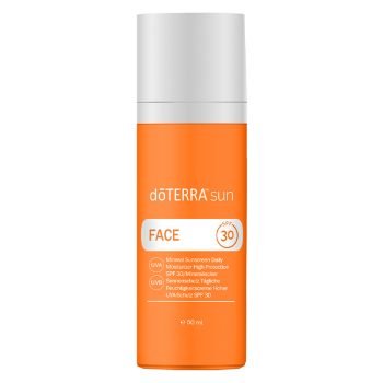 doTERRA sun face arcra fényvédő naptej