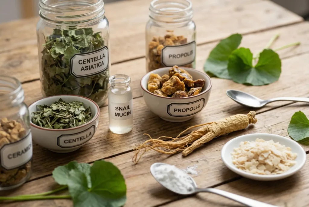 koreai arckrémek összetevői