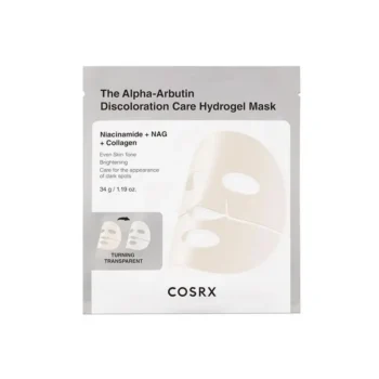 COSRX The Alpha-Arbutin hidrogél arcmaszk pigmentfoltok ellen