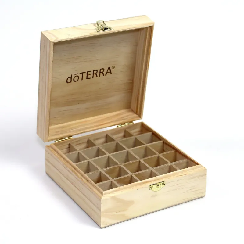 dōTERRA Logo Engraved Wooden Box