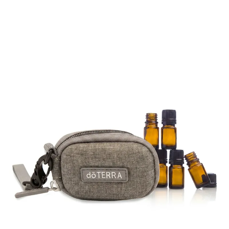 dōTERRA Keychain, 8-Vial (Grey)